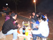 a bonfire party