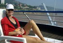 Enjoy yourself on the ship