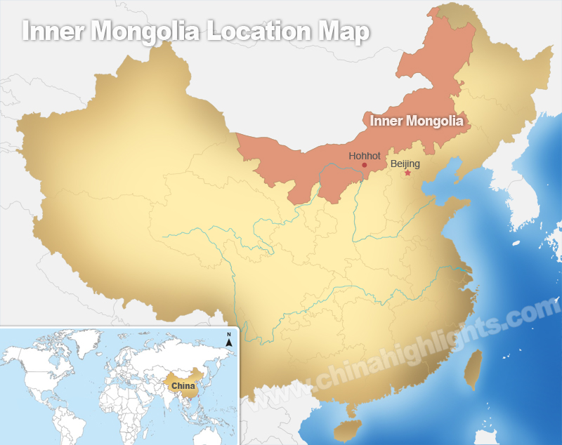 More Inner Mongolia Map