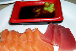 Sashimi in Golden Jaguar Buffet Dinner Restaurant