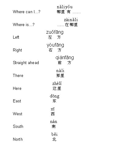 Chinese dictionary