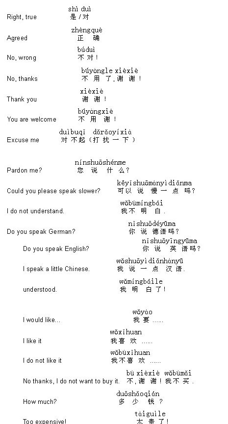 Learning Chinese